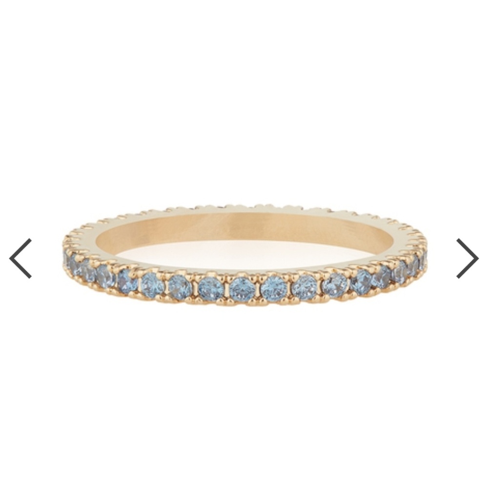 December birthstone blue gold petite bijoux